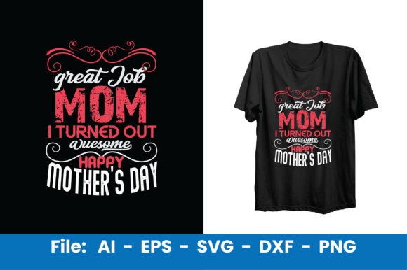 Great Job Mom Graphics and Print Templates Review