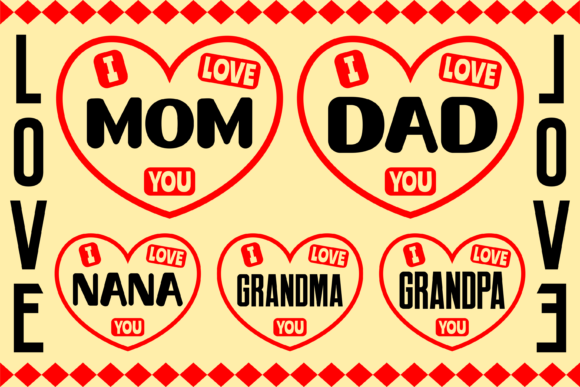 I Love You SVG PNG AI Bundle Graphics and Print Templates Review